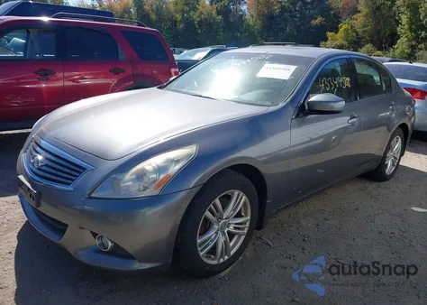 2011 Infiniti G37X from USA, damaged, VIN JN1CV6AR3BM409607